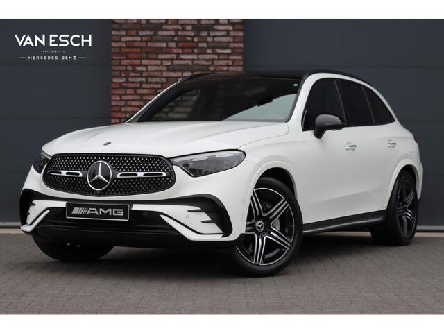 Mercedes-Benz GLC-KLASSE 300e 4MATIC Premium+ AMG Line Aut9 | Luchtvering | Achterasbesturing | Distronic+ | Burmester | Trekhaak | HUD | Verwarmd Stuurwiel | Digital Light | Keyless Go |