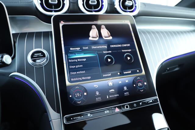 Mercedes-Benz GLC-KLASSE 300 AMG 4-Matic | 258PK | Luchtvering | Achterasbesturing | Massage | Head-up | Keyles-go | Burmester | Sfeerverlichting | Pano | Digital-light | 2023.