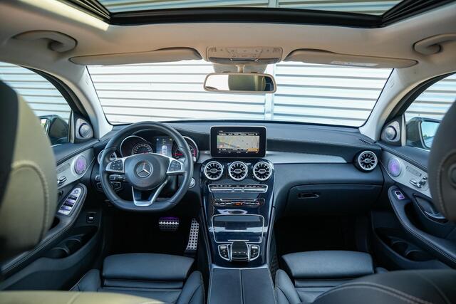 Mercedes-Benz GLC-KLASSE Coupé AMG 43 4MATIC Schuifdak Burmester Ambient Memory 360 Camera Stoelverw.