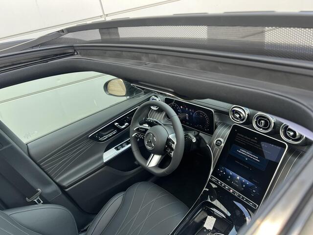 Mercedes-Benz GLC-KLASSE 300 e 4MATIC Sport Edition | AMG Line | Nappa Leder Zwart | Premium Pakket | Night Pakket | Winter Pakket | Rijassistentiepakket Plus | Panoramadak | Trekhaak | 360° Camera | Burmester 3D Surround | Elektrisch Verstelbare Stoelen + Memory