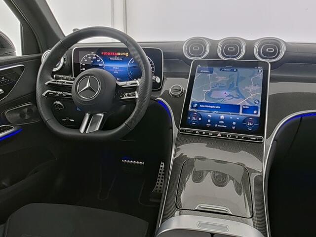 Mercedes-Benz GLC-KLASSE 300 e 4MATIC AMG Plug-In Hybride | Edition AMG-Line | Alarm klasse 3 | Panorama Schuif-Kanteldak | Burmester® | Trekhaak | AC en DC Laden | Inclusief 24 maanden MB Certified garantie voor Europa.