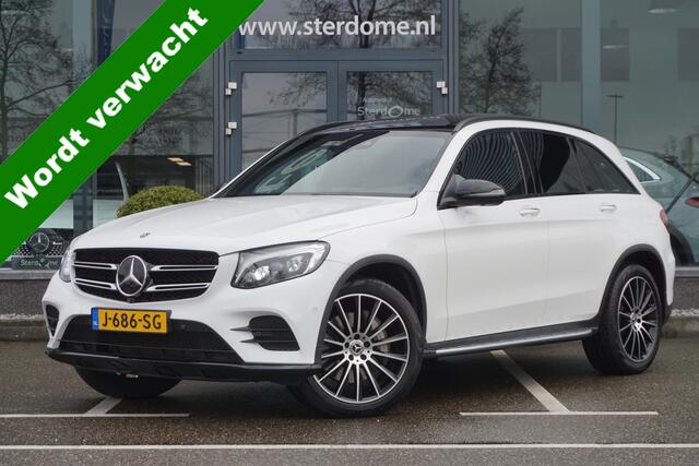 Mercedes-Benz GLC-KLASSE 300 4MATIC l AMG line l 245 PK l Panoramadak l Burmester l Stoelkoeling en stoelverwarming l Keyless Go l Distronic l Trekhaak wegklapbare l Leer l Adaptief LED high intelligent l Warmte werend en geluidswerend glas l Comand l 360 gr Camera l PTS l