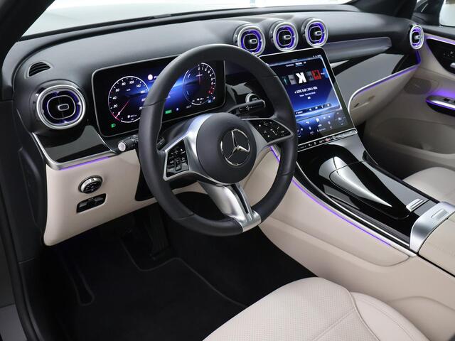 Mercedes-Benz GLC-KLASSE 300e 4MATIC Luxury Line | Beige bekleding | Rij assistentie pakket | Trekhaak | Panoramadak | 360 camera |