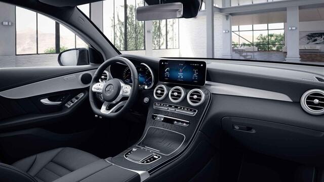 Mercedes-Benz GLC-KLASSE Coupé 300e 4MATIC Business Solution AMG | Schuif/kanteldak | Rijassistentiepakket Plus | Night | 360 graden camera |