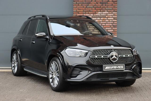 Mercedes-Benz GLE-KLASSE 350 de 4MATIC AMG Line Aut9 | Facelift | Luchtvering | Panoramadak | Trekhaak | Burmester | Verwarmd Stuurwiel | Leder | Mulitbeam LED | Nightpakket | Keyless Go |