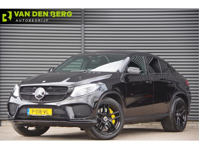 Mercedes-Benz GLE-KLASSE Coupé 400 4MATIC AMG, LED, LUCHTVERING, LEDER SPORTSTOELEN, ADAPT. CRUISE, 360 CAMERA, NAVI, CLIMA, STOELVERWARMING V+A, HARMAN/KARDON, 3.5T TREKHAAK AFNEEMBAAR