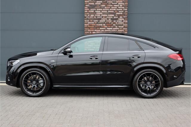 Mercedes-Benz GLE-KLASSE Coupé AMG 53 4MATIC+ Premium+ Aut9 | Airmatic | Distronic+ | Panoramadak | Massage | Trekhaak | Vlakkenverwarming | HUD | Carbon | Schakelbare Uitlaat | Stoelventilatie | Luchtkwaliteitspakket |