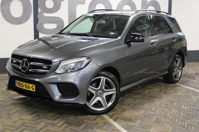 Mercedes-Benz GLE-KLASSE 350D 4MATIC AMG Line | Grijs kenteken BTW | Schuif/kantel dak | Trekhaak wegklapbaar | Inclusief achterbank | Stoelverwarming/verkoeling | Adaptive Cruise control | Climate control | Navigatie | Elektrische kofferbak klep | 360° camera | Head-up display |