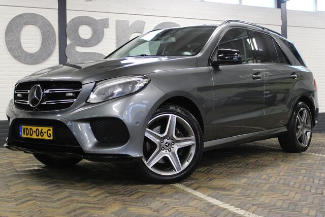 Mercedes-Benz GLE-KLASSE 350D 4MATIC AMG Line | Grijs kenteken BTW | Schuif/kantel dak | Trekhaak wegklapbaar | Inclusief achterbank | Stoelverwarming/verkoeling | Adaptive Cruise control | Climate control | Navigatie | Elektrische kofferbak klep | 360° camera | Head-up display |