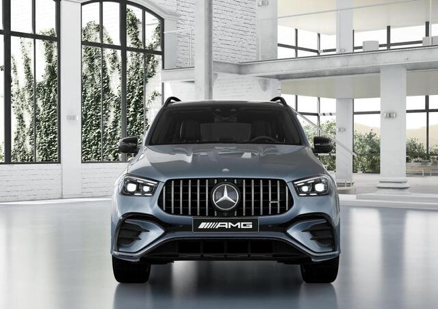 Mercedes-Benz GLE-KLASSE AMG 53 Hybrid 4MATIC+ Night Edition | Premium Plus | Keramische remmen | Panoramaschuifdak | Trekhaak | Treeplanken | 22" lichtmetalen velgen | AIRMATIC | Stoelventilatie |