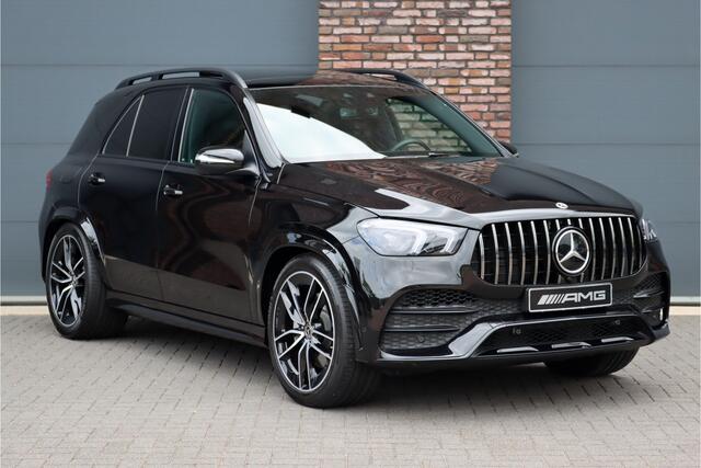 Mercedes-Benz GLE-KLASSE 580 V8 4-MATIC AMG Line Aut9, Luchtvering, Panoramadak, Surround Camera, Distronic+, Head-up Display, Night-pakket, Memory, Elek. Trekhaak, Nappa Leder, Etc,