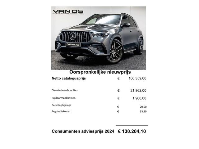 Mercedes-Benz GLE-KLASSE GLE 400 e 4MATIC AMG Line | NIGHT | 63 Pakket