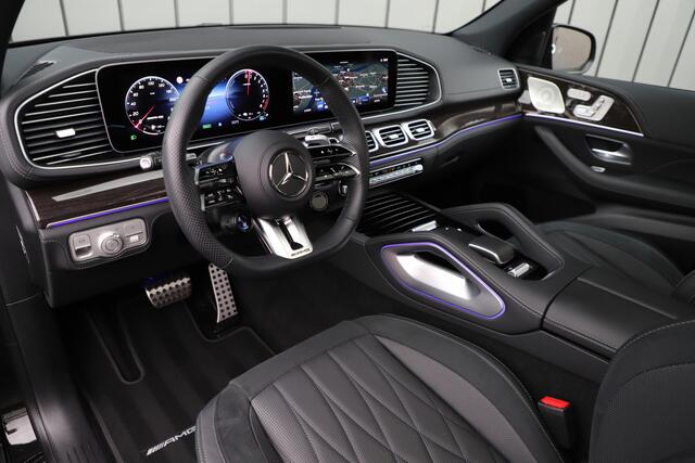 Mercedes-Benz GLE-KLASSE AMG 53 Hybrid 4MATIC+ | 544PK | Luchtvering | Pano | Keyles-go | Leder exclusief | Burmester | Multibeam | MBUX Tablet | Sfeerverlichting | 2024.