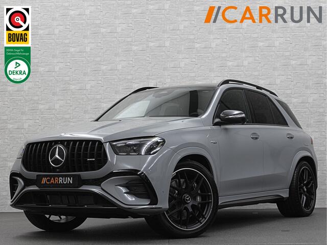 Mercedes-Benz GLE-KLASSE AMG 53 Hybrid | Nieuw! | Panorama | 360 Camera | ACC | Stoelventilatie | Burmester | Alpine-Grijs | Multi-Beam LED | Stoelverwarming V+A | Keyless-Go | Head-Up | AMG Drive-Unit | Trekhaak | 4-Zone Clima | Luchtvering | 22 inch | Magic-Vision | Standkachel