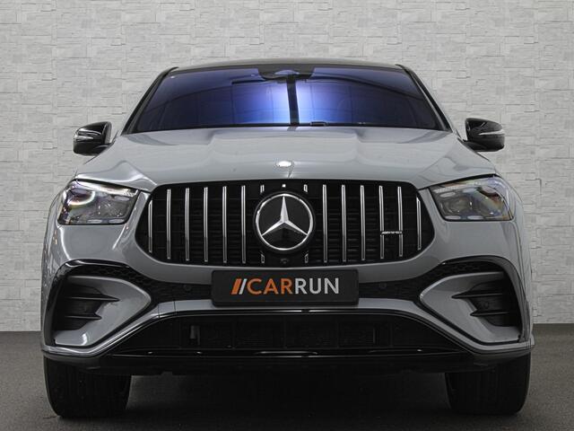 Mercedes-Benz GLE-KLASSE Coupé AMG 53 Hybrid | Carbon | Leder-Exclusief | Soft-Close | Panorama | Massage | 360 Camera | Stoelventilatie | ACC | Trekhaak | Burmester | Head-Up | 4-Zone Clima | Treeplanken | 22'' | Night-Pakket | ISO & Warmte-Werend Glas | Stoelverwarming V+A | Lu