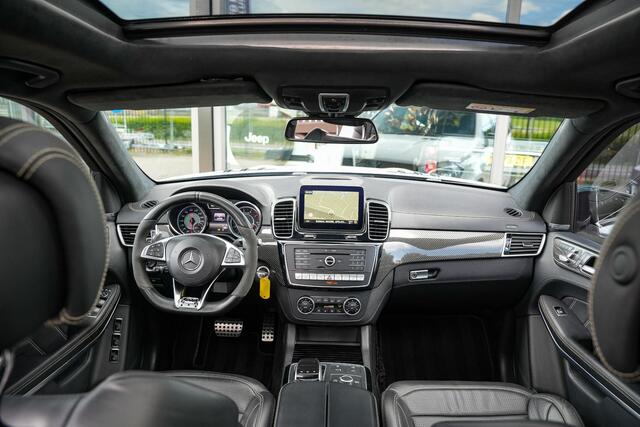 Mercedes-Benz GLS-KLASSE AMG 63 4MATIC Panodak Carbon Harman Kardon 360 Camera Stoelvent.