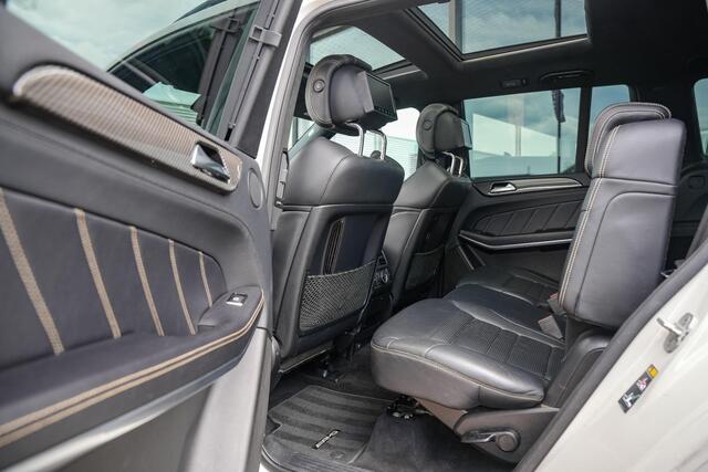 Mercedes-Benz GLS-KLASSE AMG 63 4MATIC Panodak Carbon Harman Kardon 360 Camera Stoelvent.