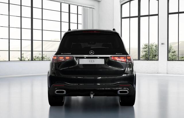 Mercedes-Benz GLS-KLASSE 450 4MATIC AMG Line | Panoramaschuifdak | Nightpakket | Burmester High-End 3D | 23"AMG-velgen| Nappaleder zwart | Trekhaak |