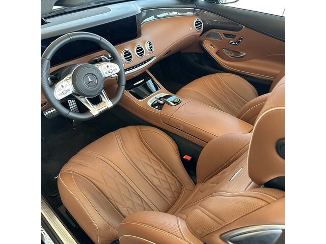 Mercedes-Benz S-KLASSE Cabrio AMG 63 4MATIC+ Premium Plus Fabrieksgarantie!!