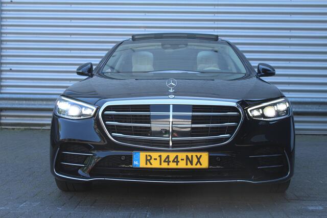 Mercedes-Benz S-KLASSE 580 e 510pk PHEV Lang AMG Line NL-Auto NAP Panoramadak Burmester Clima Cruise HUD 360 Camera VOL