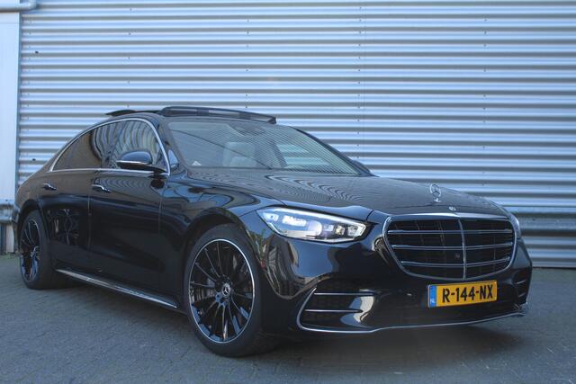 Mercedes-Benz S-KLASSE 580 e 510pk PHEV Lang AMG Line NL-Auto NAP Panoramadak Burmester Clima Cruise HUD 360 Camera VOL