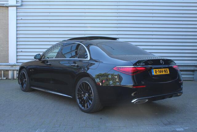 Mercedes-Benz S-KLASSE 580 e 510pk PHEV Lang AMG Line NL-Auto NAP Panoramadak Burmester Clima Cruise HUD 360 Camera VOL