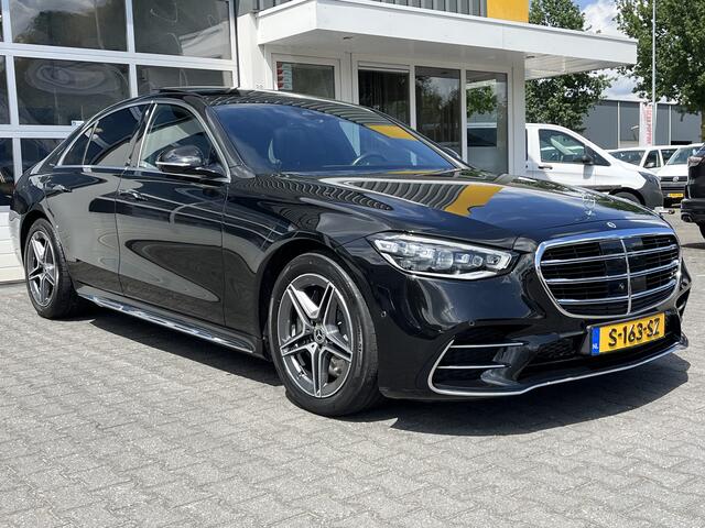 Mercedes-Benz S-KLASSE 350d 4MATIC AMG Line HUD Panoramadak Softclose ACC Burmester Massage 360 camera Assyst Plus