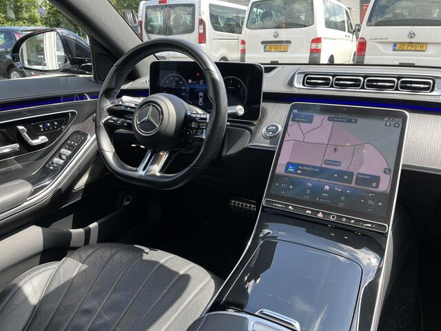 Mercedes-Benz S-KLASSE 350d 4MATIC AMG Line HUD Panoramadak Softclose ACC Burmester Massage 360 camera Assyst Plus