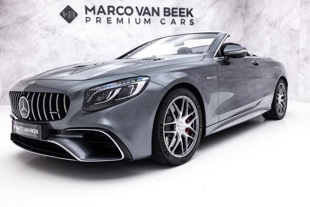 Mercedes-Benz S-KLASSE Cabrio AMG 63 4MATIC Premium+ | Carbon | Nachtzicht | Compleet! | DAB