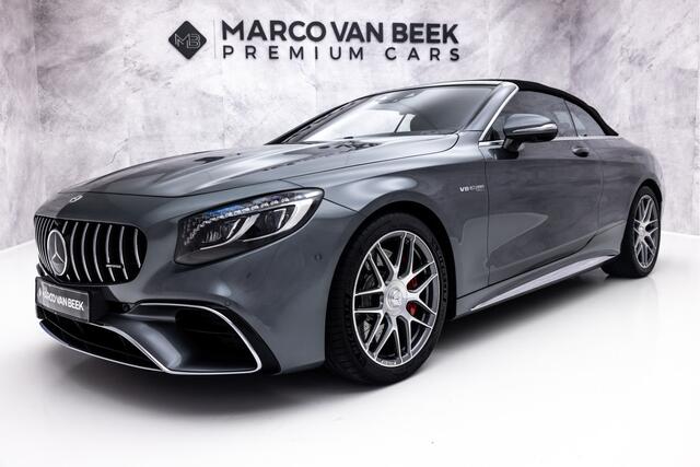 Mercedes-Benz S-KLASSE Cabrio AMG 63 4MATIC Premium+ | Carbon | Nachtzicht | Compleet! | DAB