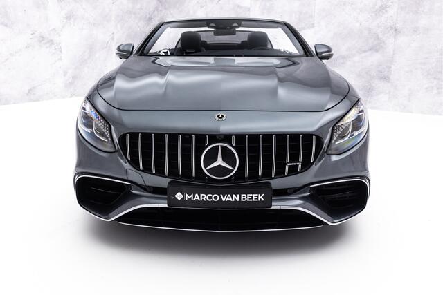 Mercedes-Benz S-KLASSE Cabrio AMG 63 4MATIC Premium+ | Carbon | Nachtzicht | Compleet! | DAB