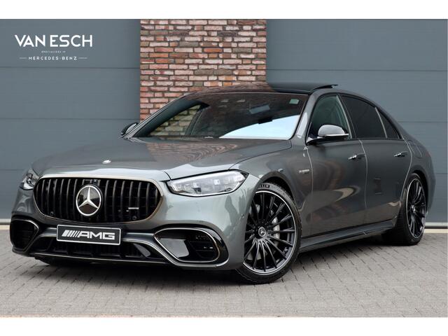 Mercedes-Benz S-KLASSE AMG 63 S E Performance Aut9 | 802pk | MANUFAKTUR | Achterasbesturing | Distronic+ | Entertainment Achter | Stoelventilatie | Zonweringspakket | Vlakkenverwarming |