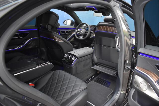Mercedes-Benz S-KLASSE 500 4Matic Lang Premium Plus AMG | Achterasbesturing | Exclusiefpakket | Designo walnotenhout | Rear Executive | 360° Camera