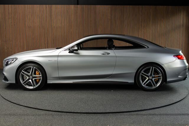 Mercedes-Benz S-KLASSE Coupé 63 AMG 4M Carbon HUD Swarovski Panodak Magno Allanite Ceramic Ambient Elektr. achterklep Nachtizicht Stoelventilatie Burmester Distronic+ Leer PTS Voll