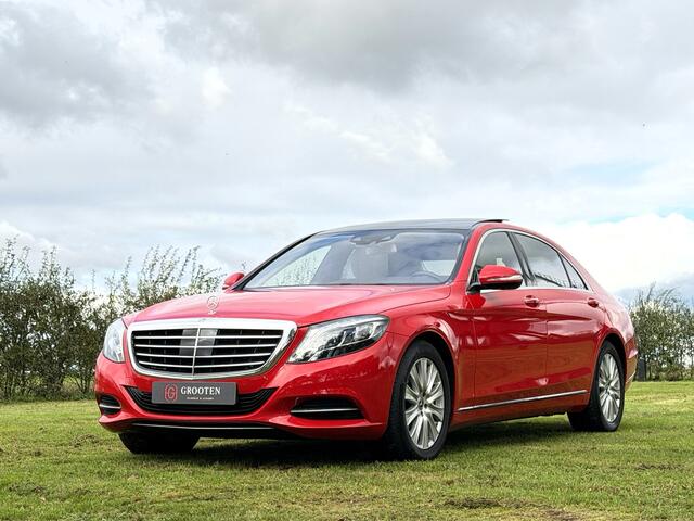 Mercedes-Benz S-KLASSE S 500 4Matic Lang Prestige - Magma röt - Einzelstück