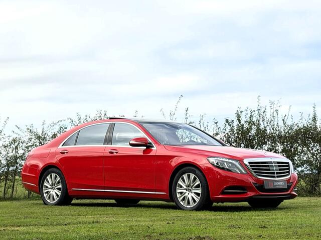 Mercedes-Benz S-KLASSE S 500 4Matic Lang Prestige - Magma röt - Einzelstück