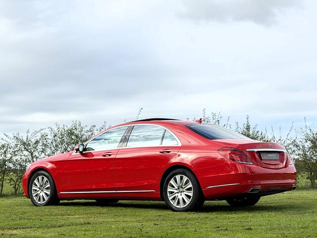 Mercedes-Benz S-KLASSE S 500 4Matic Lang Prestige - Magma röt - Einzelstück