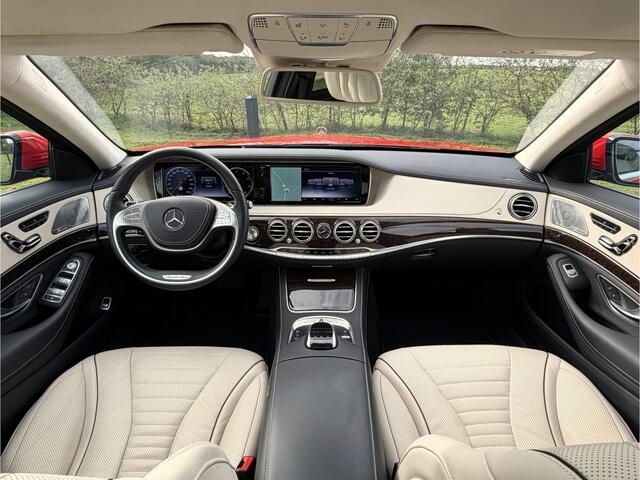 Mercedes-Benz S-KLASSE S 500 4Matic Lang Prestige - Magma röt - Einzelstück