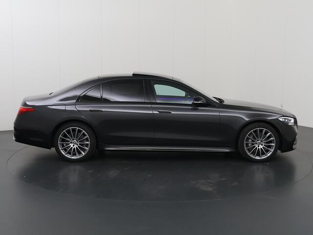 Mercedes-Benz S-KLASSE 580 e 4MATIC Lang AMG Line | Entertainment achter | Chauffeurpakket | Massage voor en achter | Microvezel hemelbekleding | Night pakket |