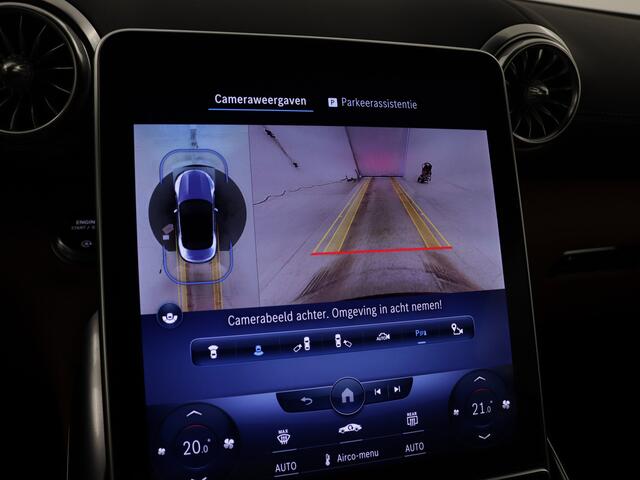 Mercedes-Benz SL-KLASSE Roadster 43 | Premium Plus pakket | 21" lichtmetalen AMG-velgen met Y-design, zwart | AMG Nightpakket | ENERGIZING-pakket plus | Burmester Surround Sound systeem | Parkeerpakket met achteruitrijcamera |