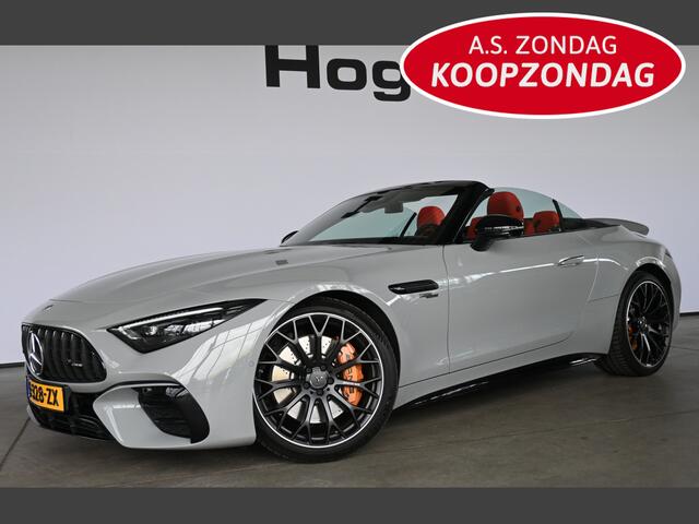 Mercedes-Benz SL-KLASSE Roadster AMG Night Pakket 43 Burmester 21 Inch LED Rijklaarprijs Inruil Mogelijk!