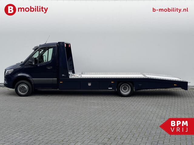Mercedes-Benz SPRINTER 519 CDI Tijhof AluLiner Luchtvering NIEUW! MJ.2025 | Leer | Zonneklep | Lier | 3-Zitplaatsen | AppleCarPlay | DAB | Adaptive Cruise Control | Navigatie | Trekhaak