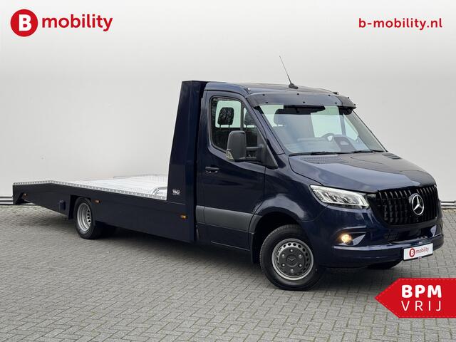 Mercedes-Benz SPRINTER 519 CDI Tijhof AluLiner Luchtvering NIEUW! MJ.2025 | Leer | Zonneklep | Lier | 3-Zitplaatsen | AppleCarPlay | DAB | Adaptive Cruise Control | Navigatie | Trekhaak