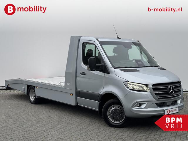Mercedes-Benz SPRINTER 519 CDI Tijhof AluLiner Luchtvering NIEUW! MJ.2025 | Lier | 3-Zitplaatsen | AppleCarPlay | DAB | Adaptive Cruise Control | Navigatie | Trekhaak
