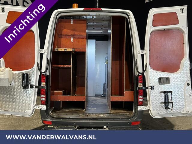 Mercedes-Benz SPRINTER 316 CDI 164pk L2H2 inrichting Euro6 Airco | 2800kg trekhaak | Omvormer Cruisecontrol, Parkeersensoren