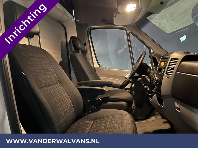 Mercedes-Benz SPRINTER 316 CDI 164pk L2H2 inrichting Euro6 Airco | 2800kg trekhaak | Omvormer Cruisecontrol, Parkeersensoren