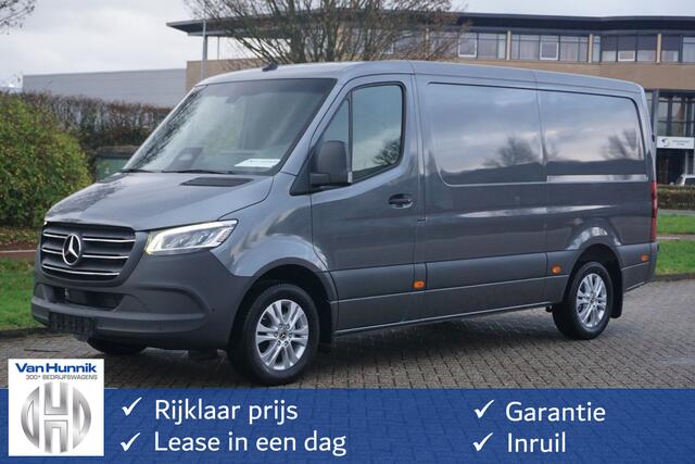 Mercedes-Benz SPRINTER 319CDI Select L2H1 10.25" Mbux, ACC, LED, 3.5T Trekhaak, 17" LM!! NR. *966*