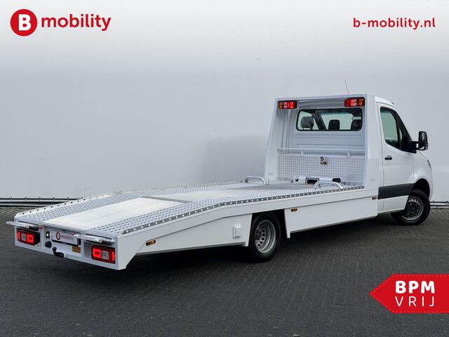 Mercedes-Benz SPRINTER 519 CDI Tijhof AluLiner Luchtvering NIEUW! MJ.2025 Autotransporter/ Oprijwagen | Lier | 3-Zitplaatsen | AppleCarPlay | DAB | Adaptive Cruise Control | Navigatie | Trekhaak