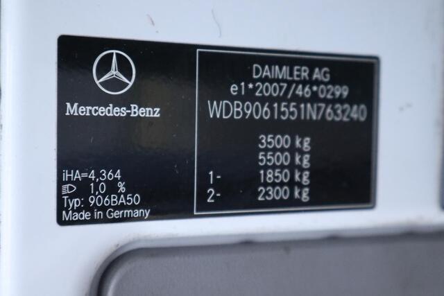 Mercedes-Benz SPRINTER 514 2.2 CDI 432 Dubbel Lucht, Navigatie, Bijrijdersbank, Airco, Cargo-Lock op de achter deuren