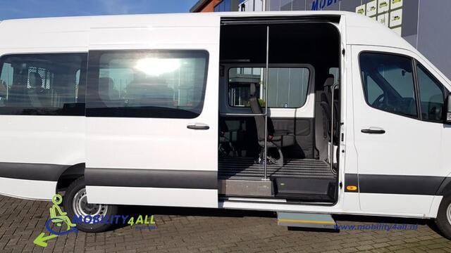 Mercedes-Benz SPRINTER Lange L3 9-persoons rolstoelbus Incl- BPM